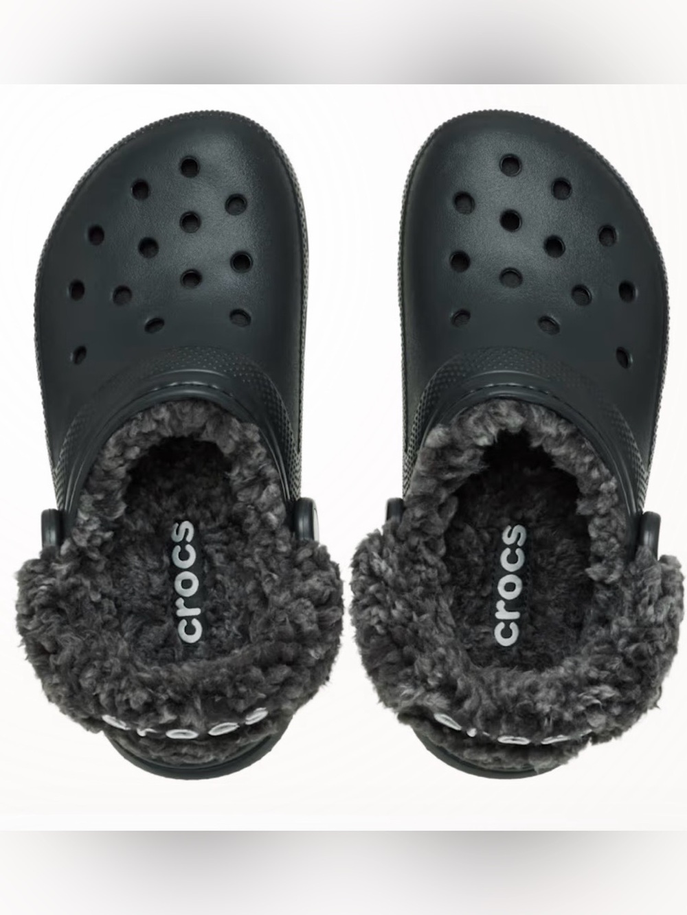 CROCS Classic Lined Clog in Black